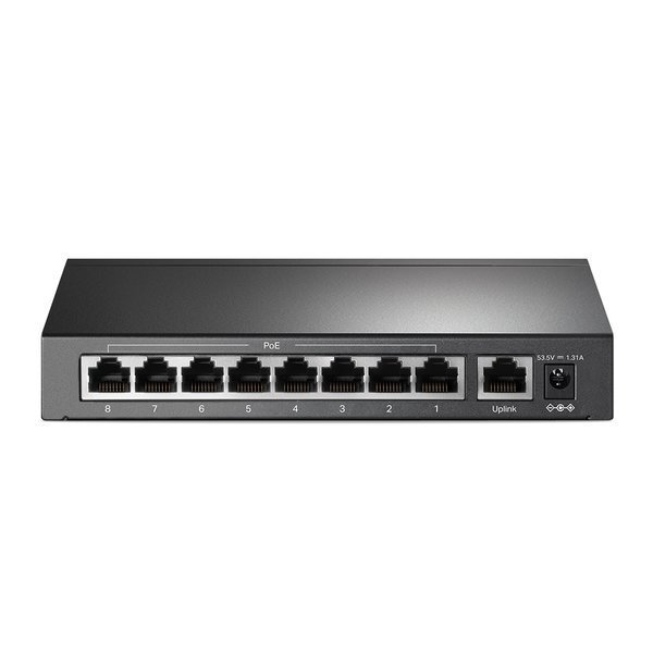 TP-LINK TL-SF1009P 100Mbps 8포트 POE 65W 스위칭허브 스위치 허브 L2 데스크탑 소호 SOHO