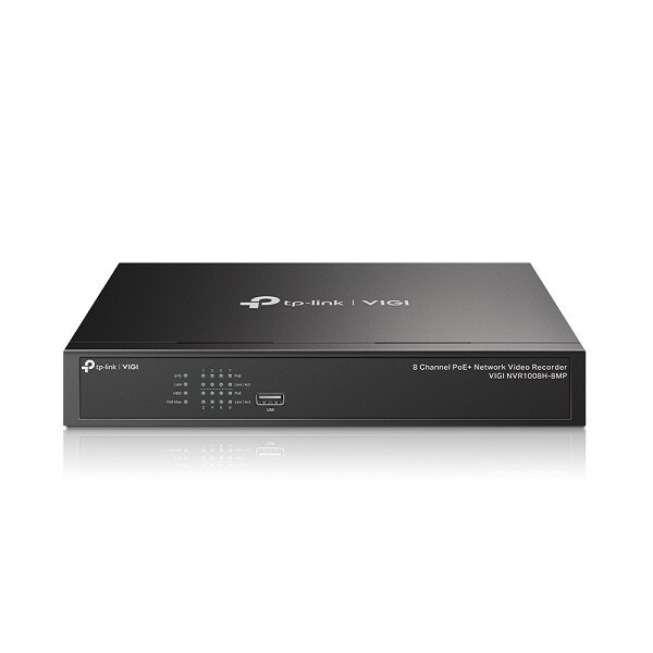 VIGI NVR1008H-8MP 8채널 POE CCTV 녹화기
