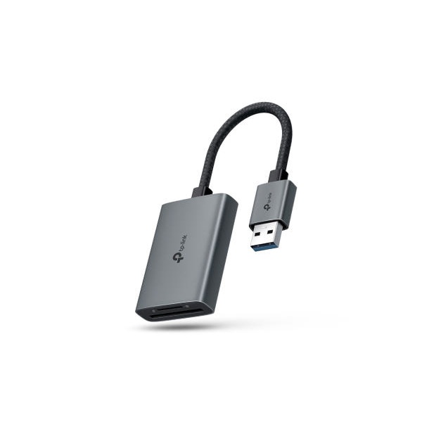 티피링크 UA430 카드리더기 USB-A SD카드 동시 읽기/쓰기 듀얼 UHS-I