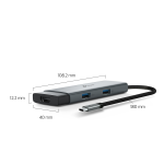 티피링크 USB-C 5포트 허브 USB3.0 HDMI 멀티 허브 UH5020C