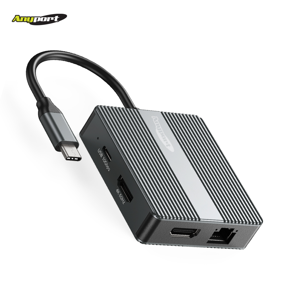 애니포트 AP-TC710GHD HDMI DUAL 4K60Hz  C타입허브 모니터확장 USB3.2 10G