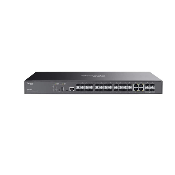 티피링크 SG5428XF 24포트 SFP 스태커블 L3관리형 스위치허브