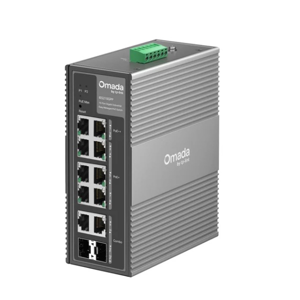 티피링크 Omada IES210GPP 산업용 10포트 기가 PoE+ 스위칭허브