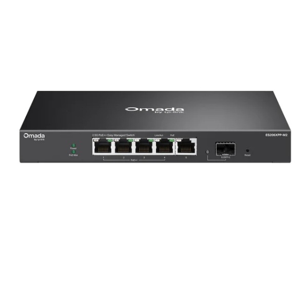 티피링크 Omada ES206XPP-M2 6포트 2.5G PoE++ 애자일 스위칭허브