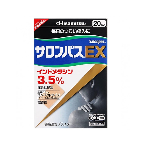 사론파스 EX 20매 (サ ロンパスＥＸ 20枚 )