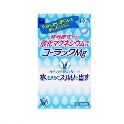 코락 Mg100정 변비약 산화마그네슘비자극성 ( コーラックMg 100錠 便秘薬 酸化マグネシウム 非刺激性 )