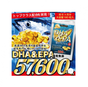 DHA 영양 오메가3 EPA 어유 불포화지방산 고배합 생캡슐 약 6개월분 피쉬 오일 57600mg 찰랑찰랑 캡슐 보충제 ( DHA サプリ オメガ3 EPA 魚油 不飽和脂肪酸 高配合 生カプセル 約6ヶ月分 フィッシュオイル 57600mg サラサラ カプセル サプリメント )