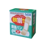 일진의료기 엘모 구급가방 M 19&times;72mm 1박스(100장) (日進医療器 エルモ 救急バン M 19&times;72mm 1箱(100枚)
