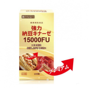 풍부한 콩의힘. 강력한 낫토 키나아제 15000 100립 50일분 ( 豊かな豆力 強力納豆キナーゼ 15000 100粒 50日分 )