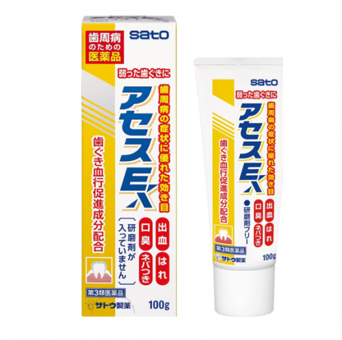 아세스 EX 치약 100g ( アセス EX 100g )