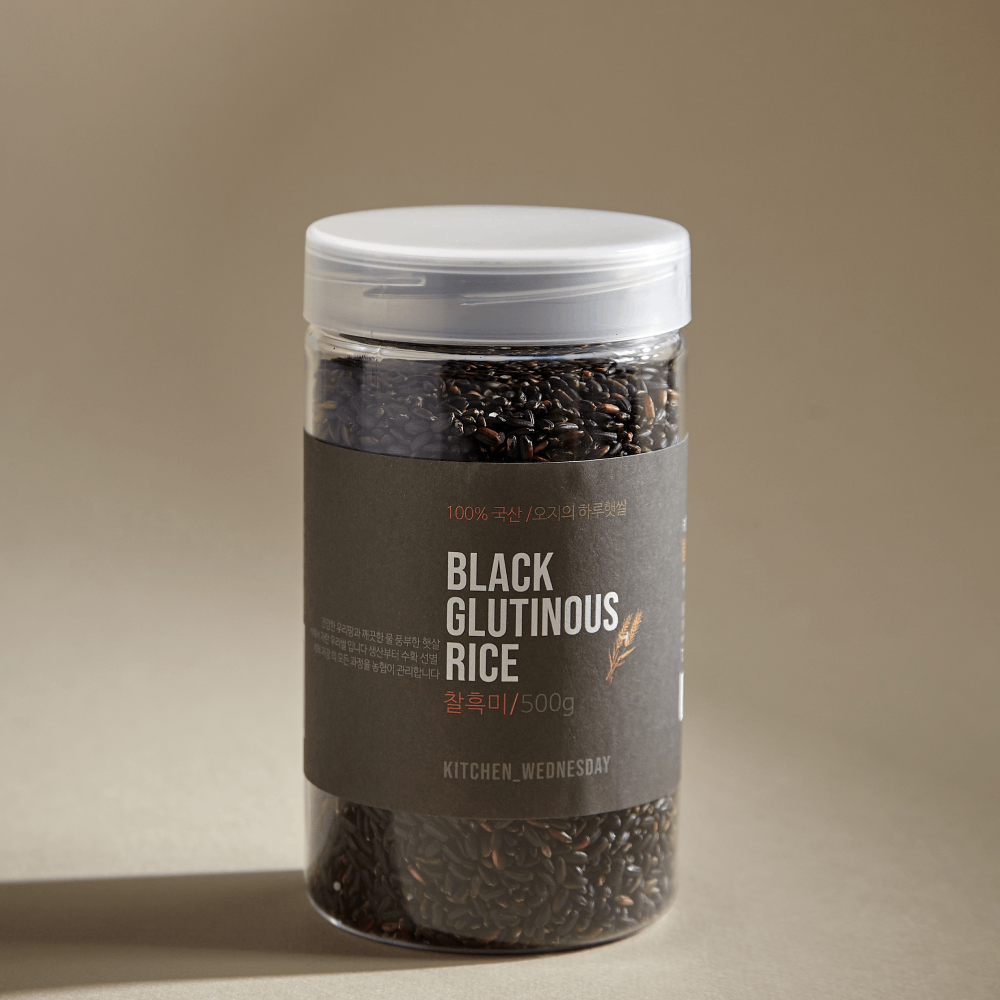 국내산 찰흑미 500g