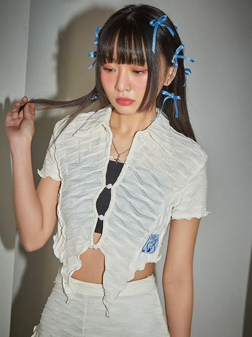 Flare Shirring Set Up Shirt