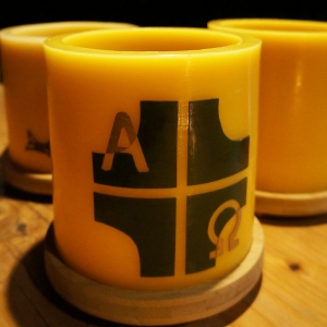밀랍허리케인 Beeswax Hurricane Holder