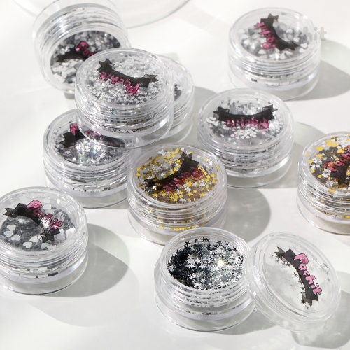 메탈 글리터 (별/하트)