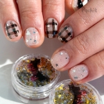 메탈 글리터 (별/하트)