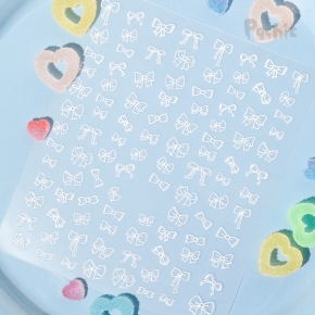 [챱] 스위트 캔디 리본 스티커