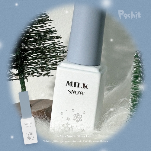 겨울 필수템 밀크 스노우 글리터젤