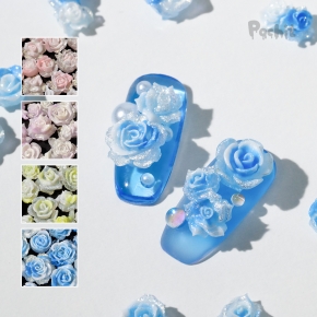 로맨틱 펄 로즈 파츠(약 40~50개입)