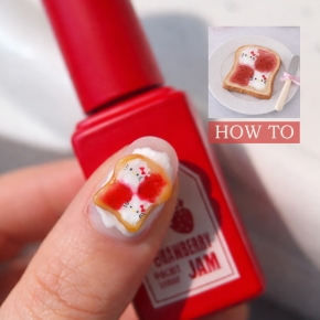 [릴스아트] 키티 식빵 아트🍞