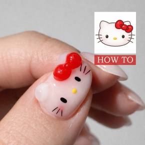 [릴스아트] 가로 키티 아트❣