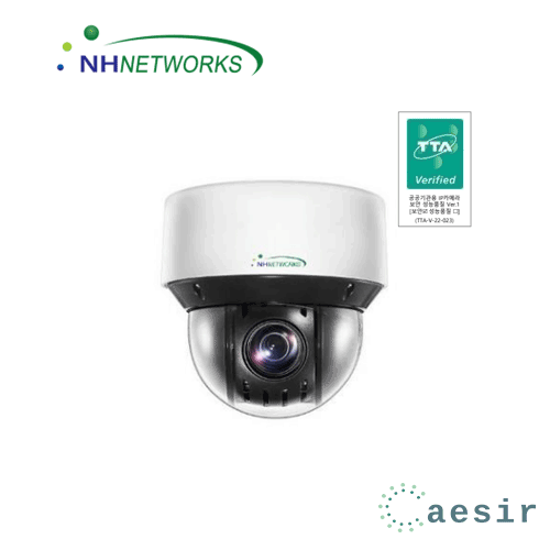 엔에이치네트웍스 NHMP-2325 200만화소 4.8~120MM 광학 25배줌 IR TTA인증 IP 적외선 PTZ 카메라
