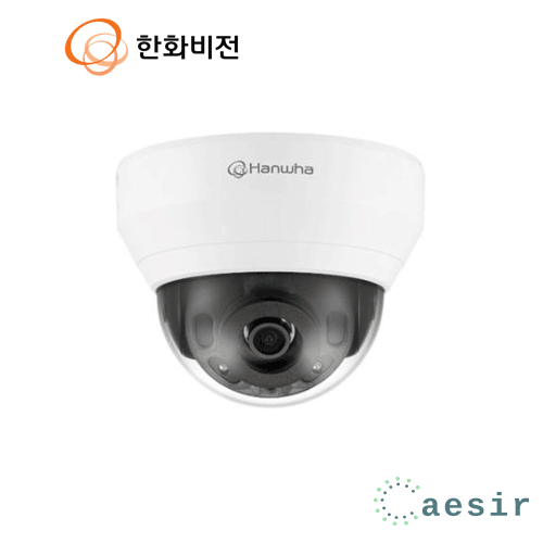 한화비전 KND-V2022R 200만화소 4MM IR IP 실내용 적외선 돔 카메라