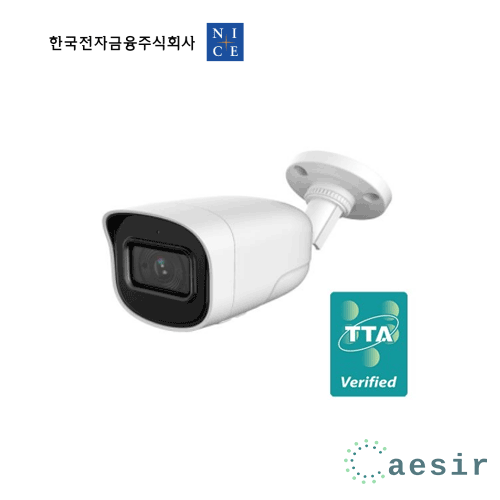 나이스인프라 NBT-3031F 500만화소 3.8MM IR TTA인증 IP 실외용 적외선 뷸렛 카메라