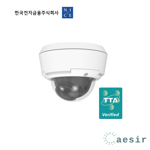 나이스인프라 NDT-3041V 500만화소 2.8~12MM 광학 4.3배줌 IR TTA인증 IP 실내용 적외선 돔 카메라