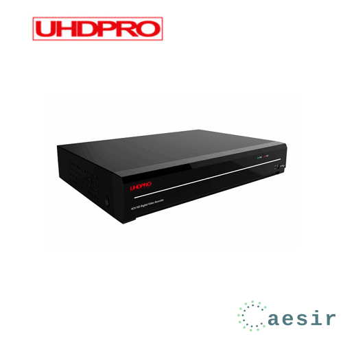유에치디프로 UHD-D604N 5MP 4CH 1BAY ALL-HD DVR 녹화기