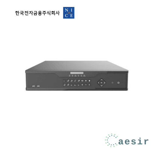 나이스인프라 NT-3604I 8MP 36CH 4BAY IP NONE POE NVR 녹화기
