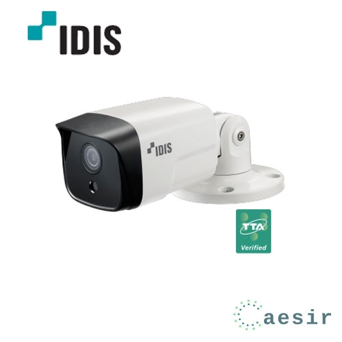 아이디스 DC-T4516WRXT 500만화소 4MM IR TTA인증 AI IP 실외용 적외선 뷸렛 카메라