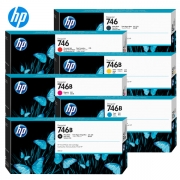 HP 746 정품 플로터잉크 세트 (6색)  Z6/Z9+