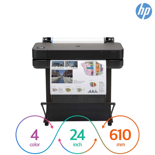 HP 디자인젯 T230 플로터 (24인치 A1) / 다목적 대형 프린터 / 스탠드 포함