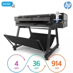 HP 디자인젯 스마트탱크 T858 무한잉크 플로터 (36인치 A0) 다목적 대형 프린터 / 전국 무료 설치