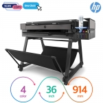 HP 디자인젯 스마트탱크 T908 MFP 무한잉크 플로터 복합기 (36인치 A0) 스캔 복사 / 전국 무료 설치