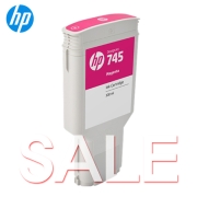 [SALE] HP 745 정품 플로터잉크 F9K01A 빨강 대용량 M (300ml) Z2600/Z5600