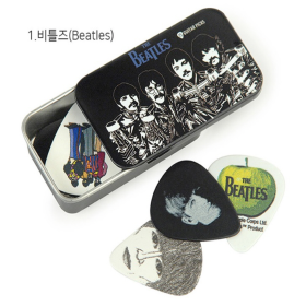 다다리오 비틀즈 피크 세트 케이스 포함 3가지 종류 0.7mm