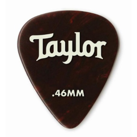 테일러 피크 12개 최고급 기타 피크 0.46mm 셀룰로이드 351 톨토이즈