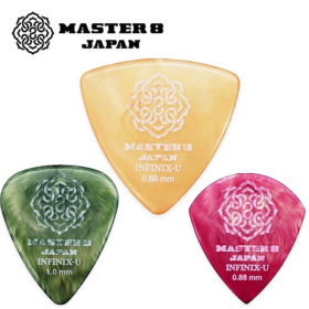 최고급 기타 피크 일렉기타 통기타 베이스 MASTER 8 JAPAN 10종