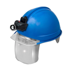 고급형 투구형 투명창 실버 보안경 ★랜턴포함 16종 컬러