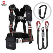 몽크로스 DMS-K-106B 프리미엄 상체식 Y죔줄 안전벨트