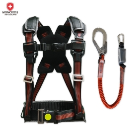 몽크로스 DMS-M-103M 상체식 안전대 안전벨트 블랙