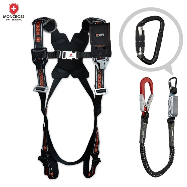 몽크로스 DMS-201-1(B) 프리미엄 그네식 싱글죔줄 안전벨트