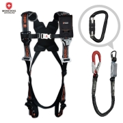 몽크로스 DMS-201-1(B) 프리미엄 그네식 싱글죔줄 안전벨트