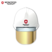 몽크로스 KH-004 DMS-G-330 고급 안전모 투명창 골드 보안경