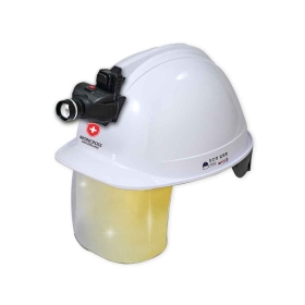 몽크로스 KH-001 DMS-G-330 고급 안전모 일반창 골드 보안경 ★랜턴 포함