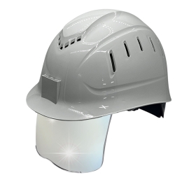 경량 통풍 안전모 일반창 실버