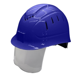 경량 통풍 안전모 일반창 스모키