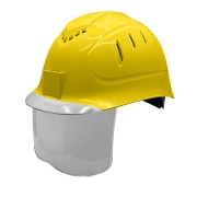 경량 통풍 안전모 투명창 스모키