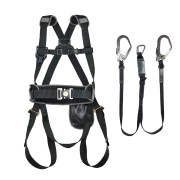 전체식 일반형 DMS-202-3ST웨빙 블랙더블죔줄